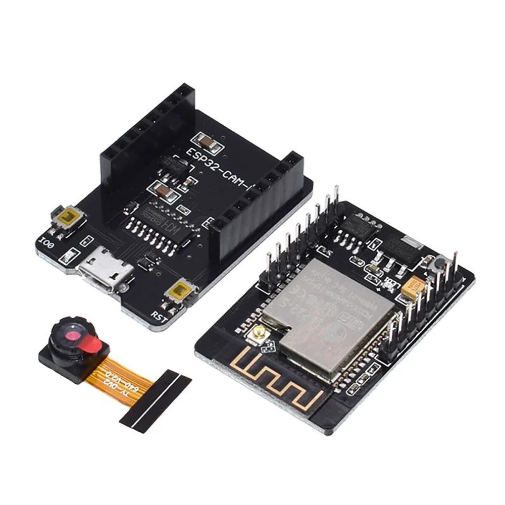 3PCS ESP32-CAM-MB-WiFi MICRO USB ESP32 Serial to WiFi ESP32 CAM Development Board CH340G 5V Bluetooth+OV2640 Camera - Image 2