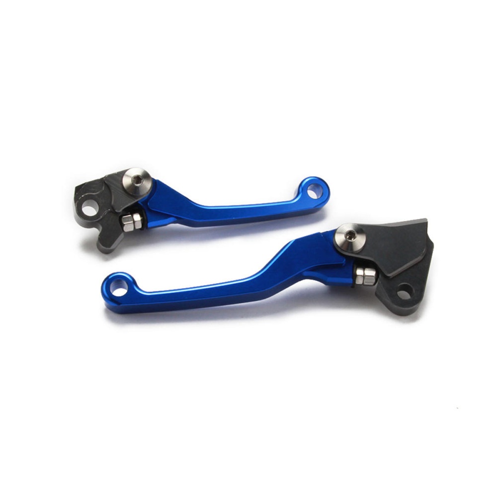 CNC Brake Clutch Levers For Yamaha YZ125 1999 YZ125/250 01-07 YZ250F 01-06 - Gold - Image 2