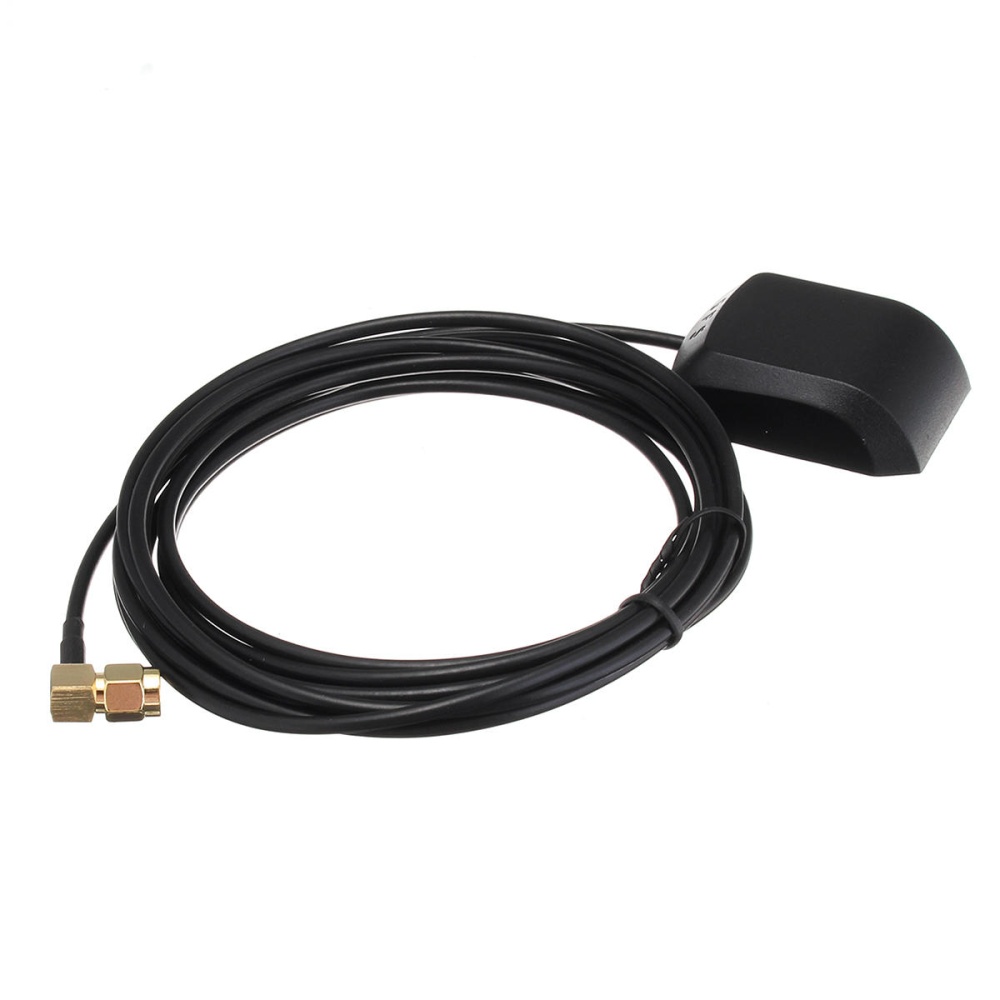 External GPS GLONASS Antenna Receiver Positioning Aerial Curved SMA Male Connector 3 Meters for Car Navigation - Image 2