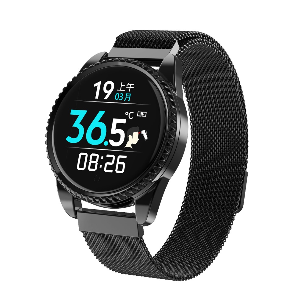 LYNWO BT01 Real-time Body Ambient Temperature Detection HR Blood Pressure O2 Monitor Multiple Dials IP68 Smart Watch - NO.3 - Image 2