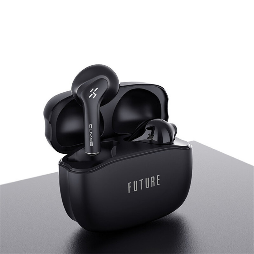 H10S TWS Earphone bluetooth Wireless Headphones HIFI Dynamic Noise Reduction Sports Earbuds with Mic - Black - Image 2