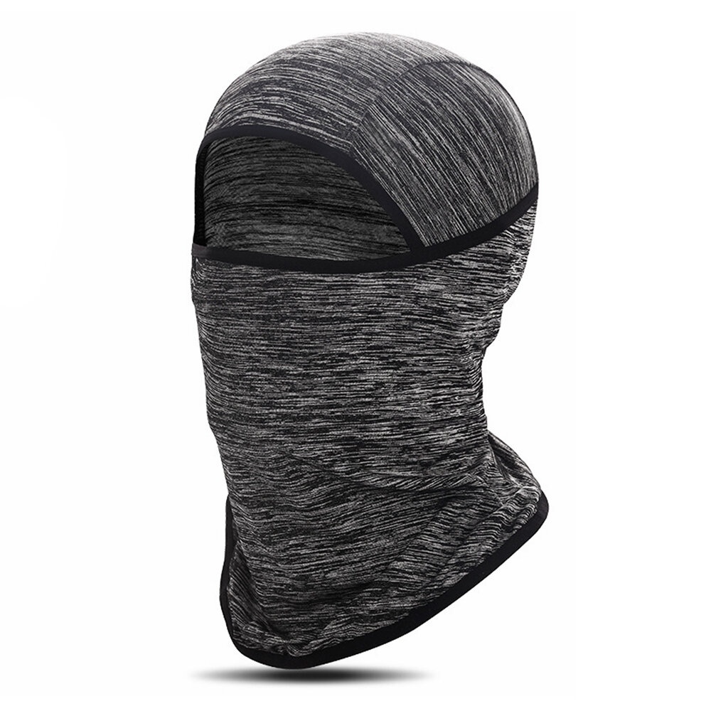 Motorcycle Sun-protection Ice Silk Waterprroof Breathable Pattern SummerOutdoor Riding Motocross Full Face Mask - 001