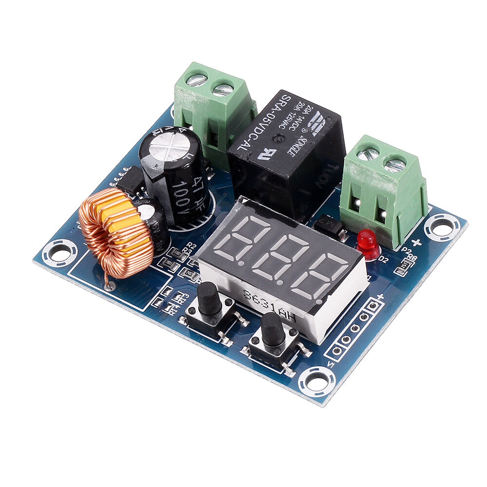 5pcs XH-M609 DC12-36V Voltage Protection Module Lithium Battery Undervoltage Low Power Disconnect Output Board - Image 2