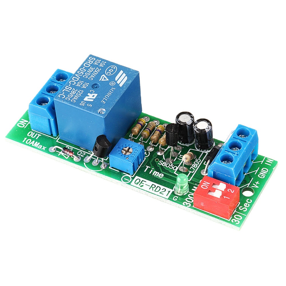 3pcs QF-RD21 5V Power-off Delay Disconnect Relay Module Timer Delay Switch Module - Image 2