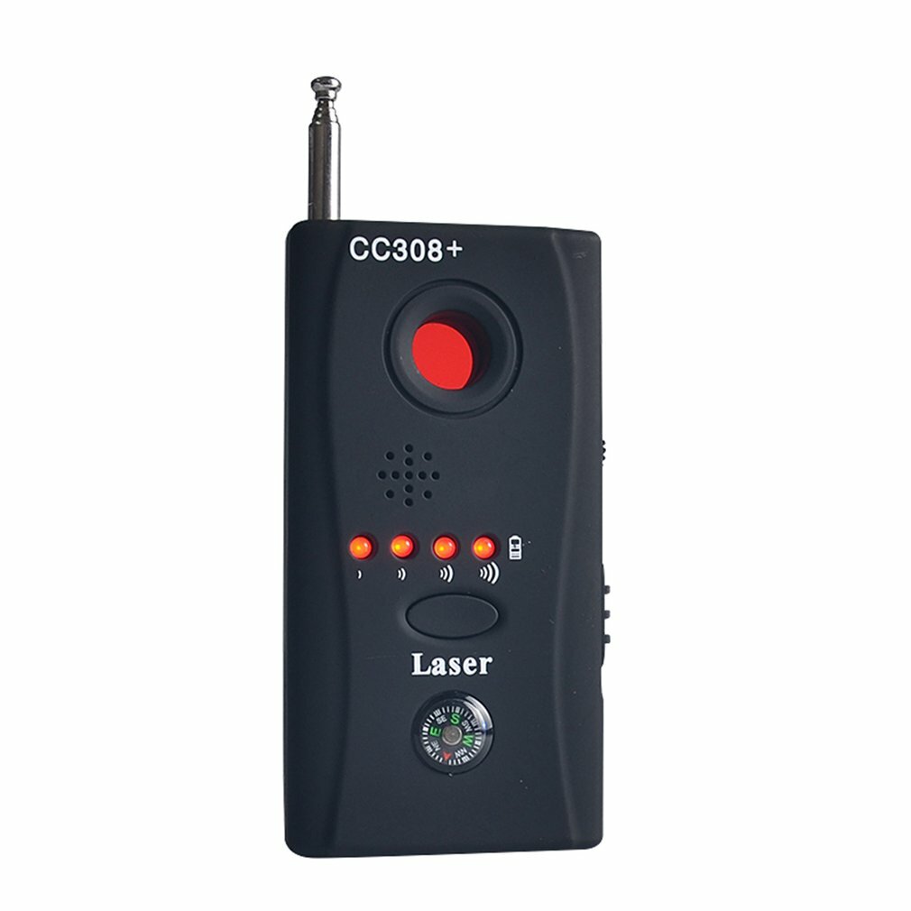 Cc308 Signal Detector Anti-Sneak Shot Anti-Afluisteren Anti-Stelen Privacy Bescherming Anti-Gps Locator Wireless Signal Detector