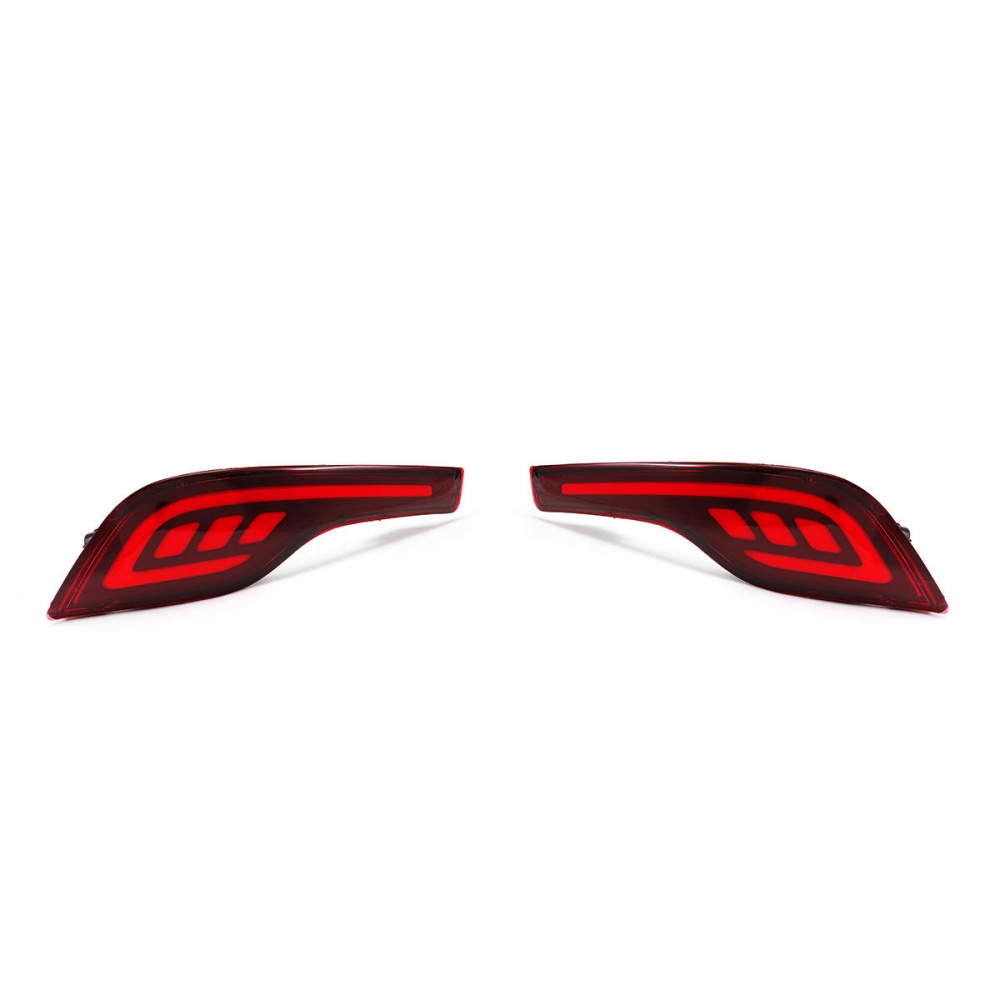 Pair Red Car Rear Bumper Tail Light Fog Lamp for Honda CRV CR-V 2017 2018 - Image 2