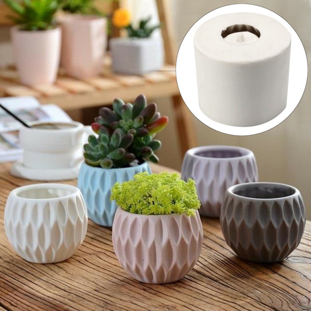 DIY Soap Molds Flower Vase Silicone Concrete Molds Gardon Pot Molds Mould - Image 2