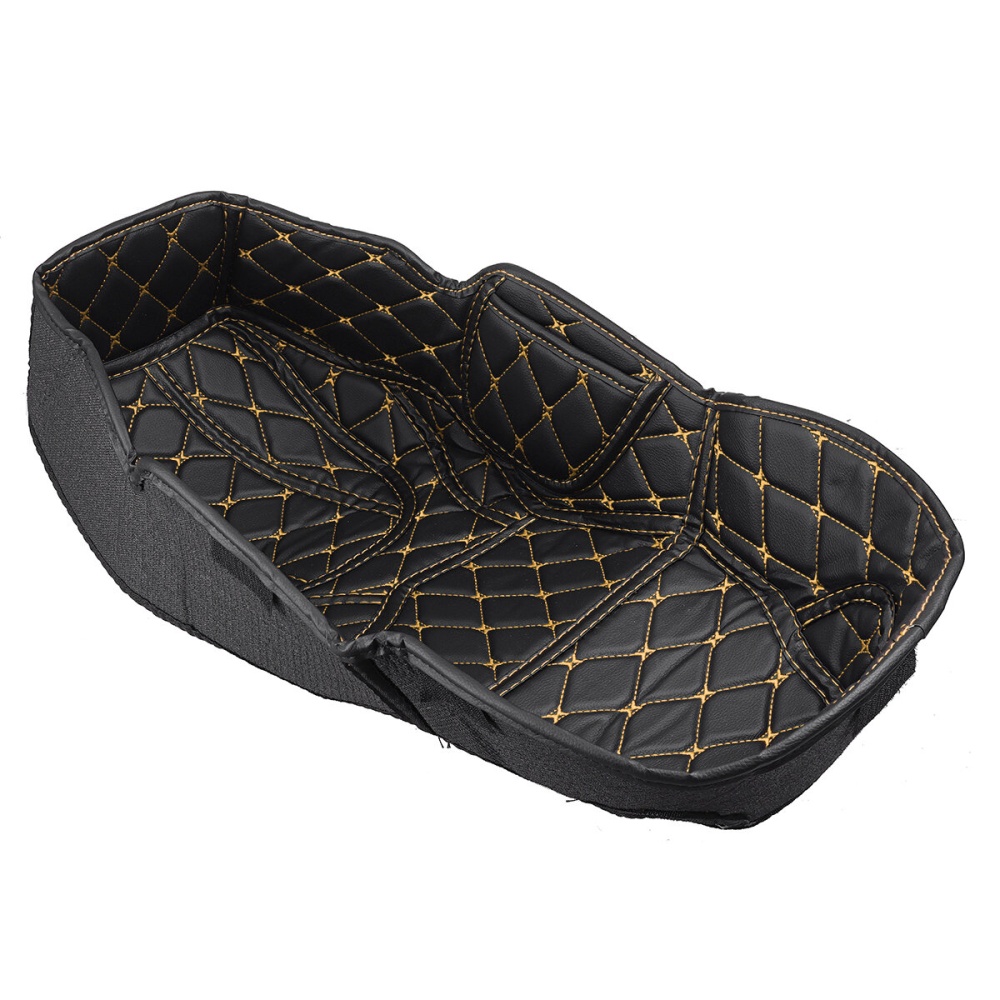 Universal Trunk Liner Protector Motorcycle Seat Bucket Mat Storage Box Mat For Honda PCX125 ADV150 PCX150 - Gold - Image 2