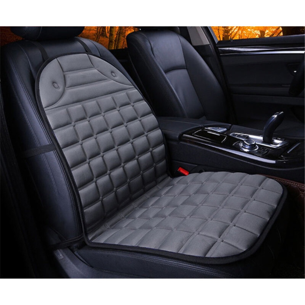 12/24V Heated Car Truck Seat Cushion Chair Cover Pad Heater Winter Warmer Home - K10 - Image 2