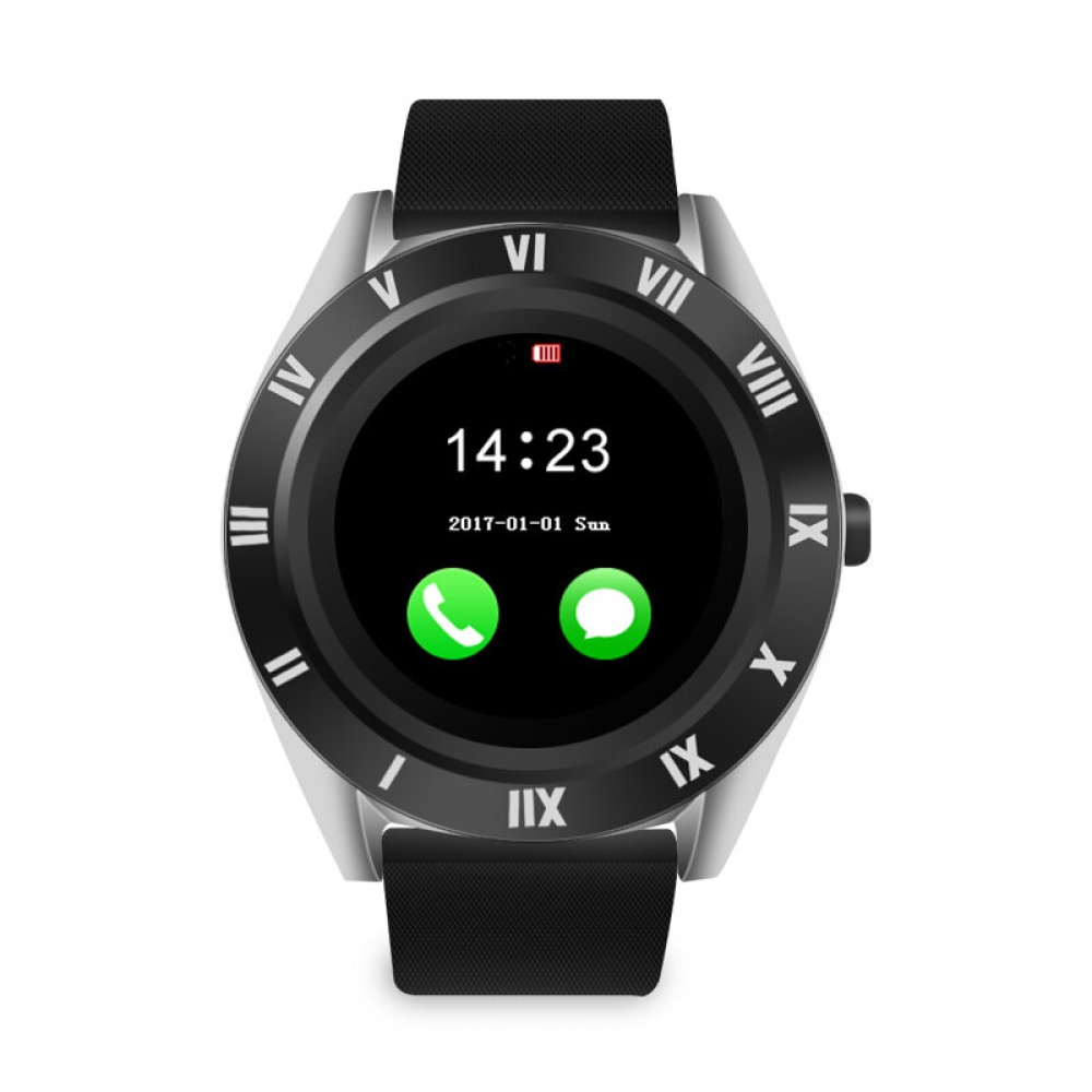 M11 1.54' HD Screen SIM Card Camera Music Caller Message Reminder Sleep Monitor Smart Watch Phone - NO.1 - Image 2