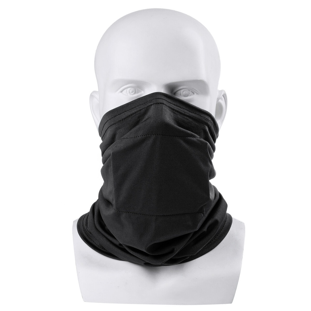 Adult Face Mask Tube Scarf Bandana With Filter Bag Head Multi-use Motorcycle Bike Riding Neck Gaiter Outdoor - White - Image 2