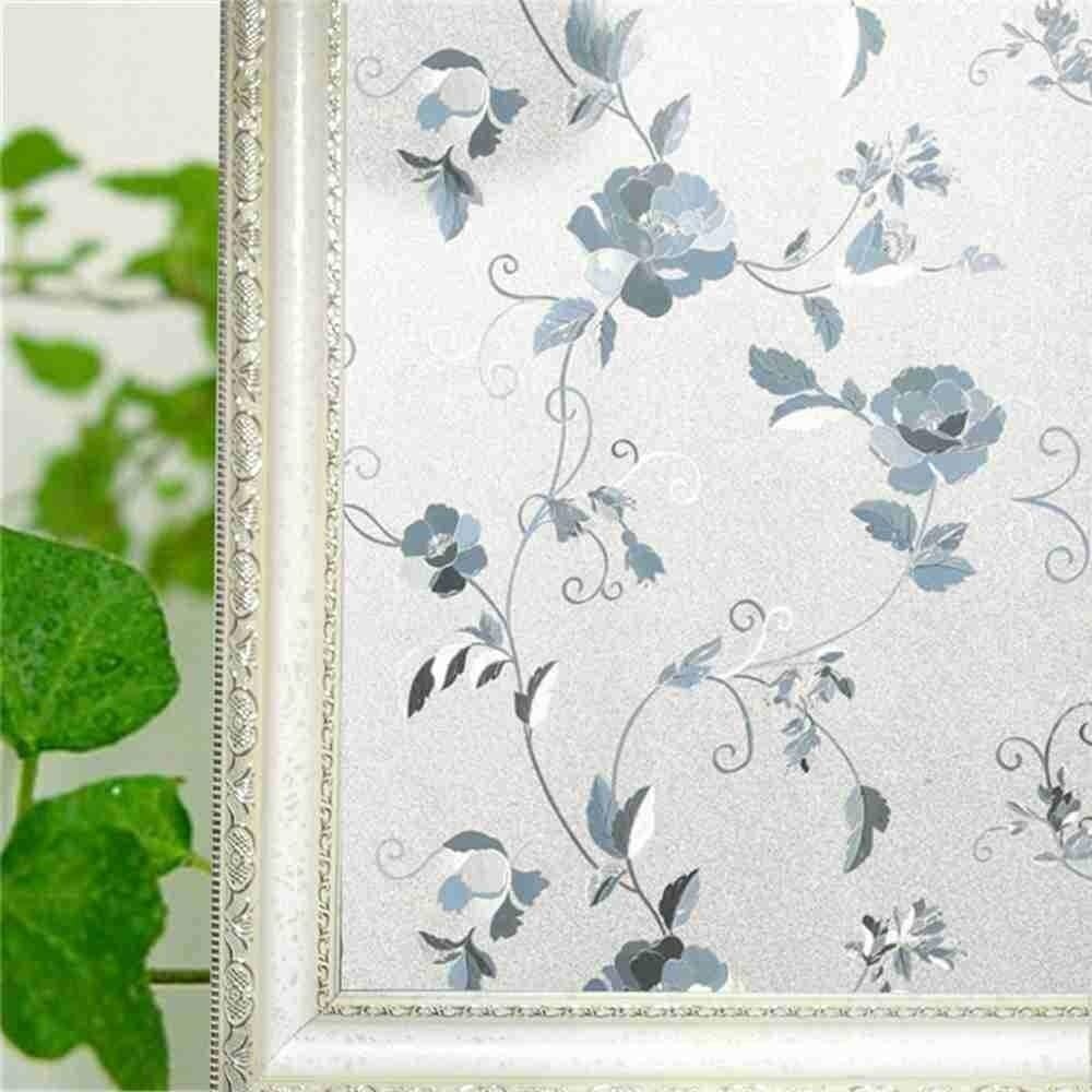 Static Cling Glueless Reusable Removable Privacy Frosted Decor Window Glass Film - #1 - Image 2