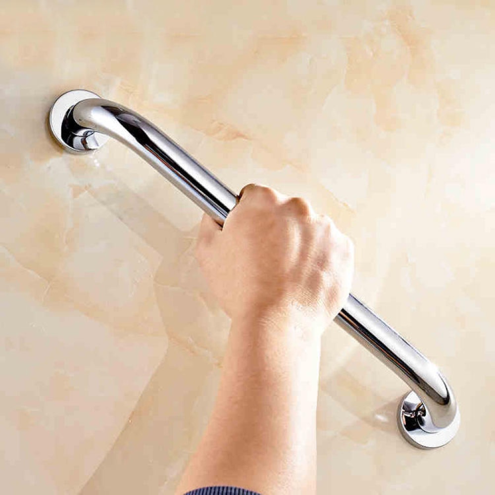 Stainless Steel Bathroom Wall Grab Bar Safety Grip Handle Towel Rail Shelf - 50cm - Image 2