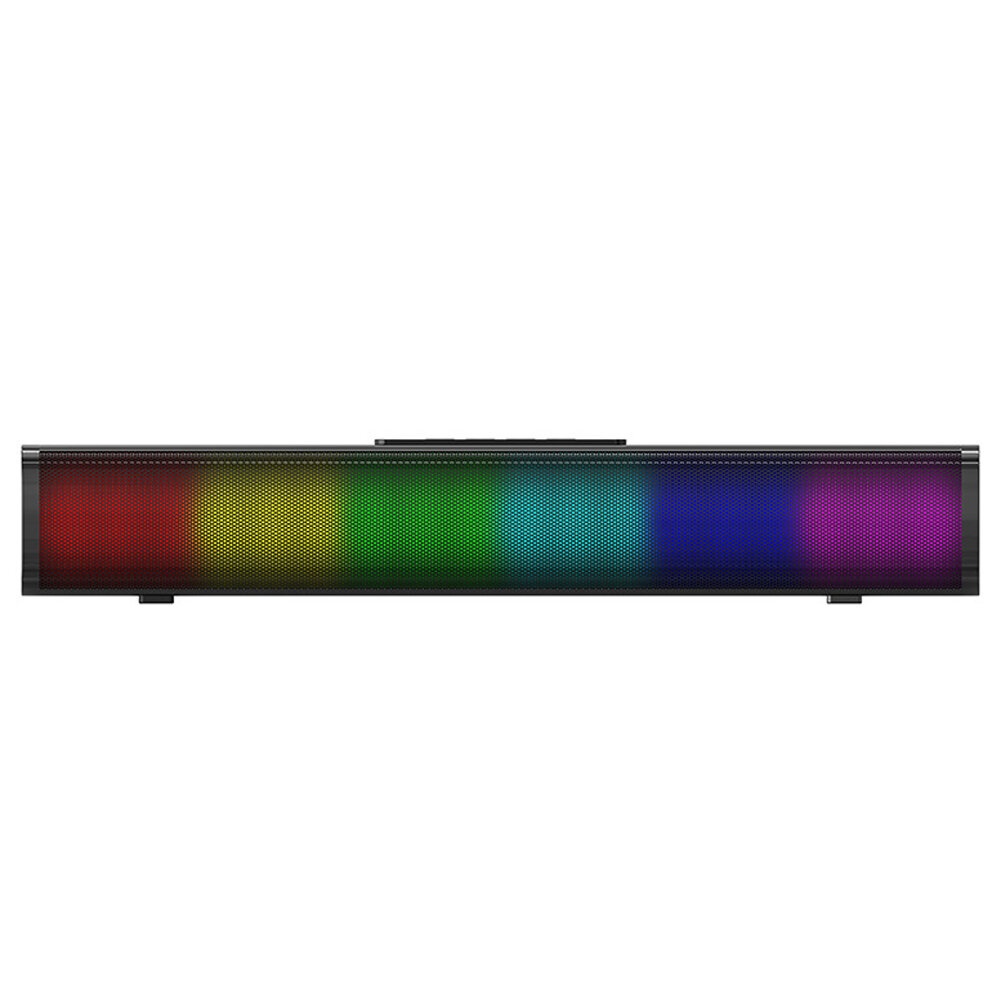 Bakeey D02 Wireless bluetooth Speaker Multifunctional RGB TF Card Subwoofer Computer Game Sound Bar Loudspeaker - Black - Image 2