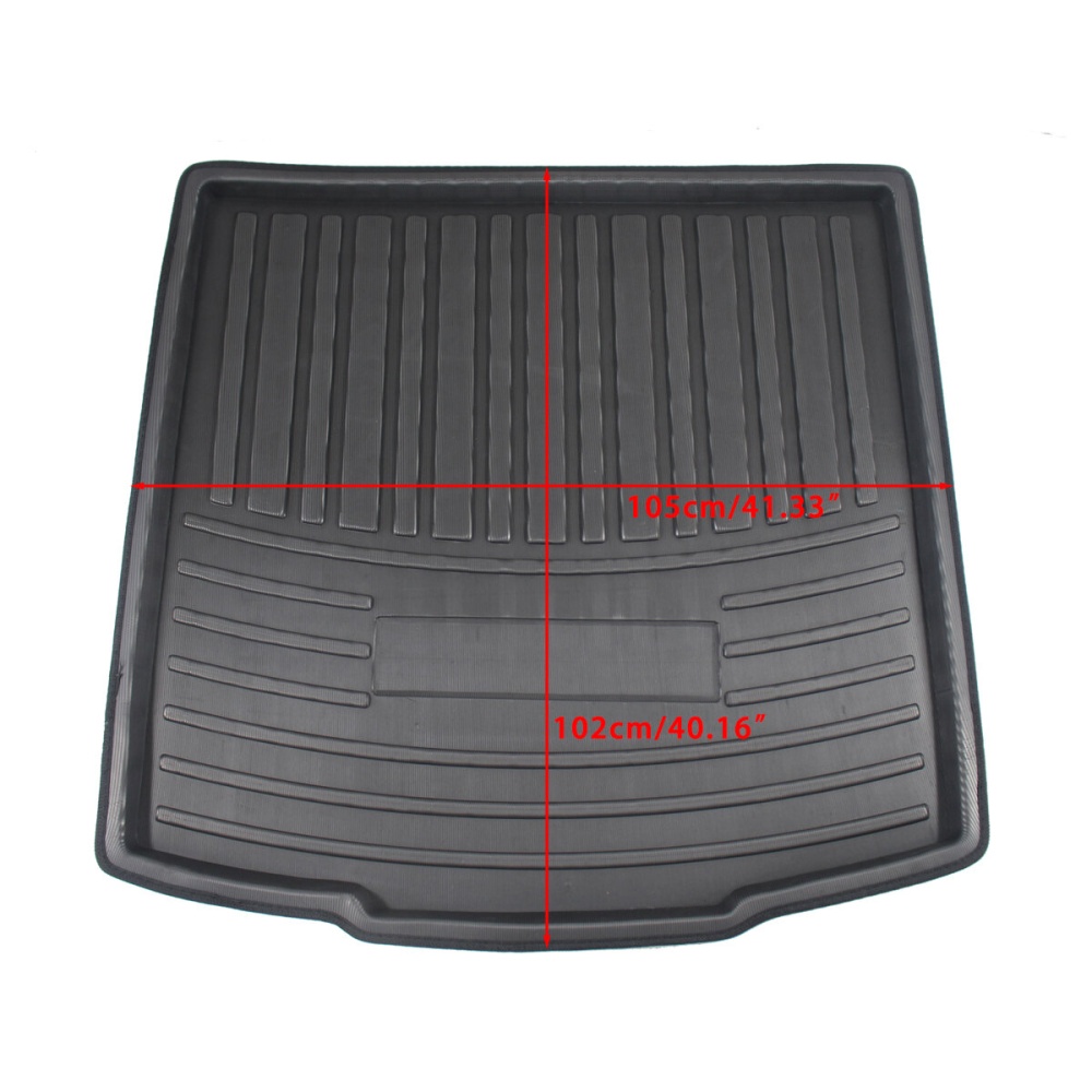 5/7 Seater Waterproof Anti Scratch Chemical Resistant Rear Car Trunk Mat Cargo Liner For SKODA Kodiaq 2017 2018 2019 - A - Image 2