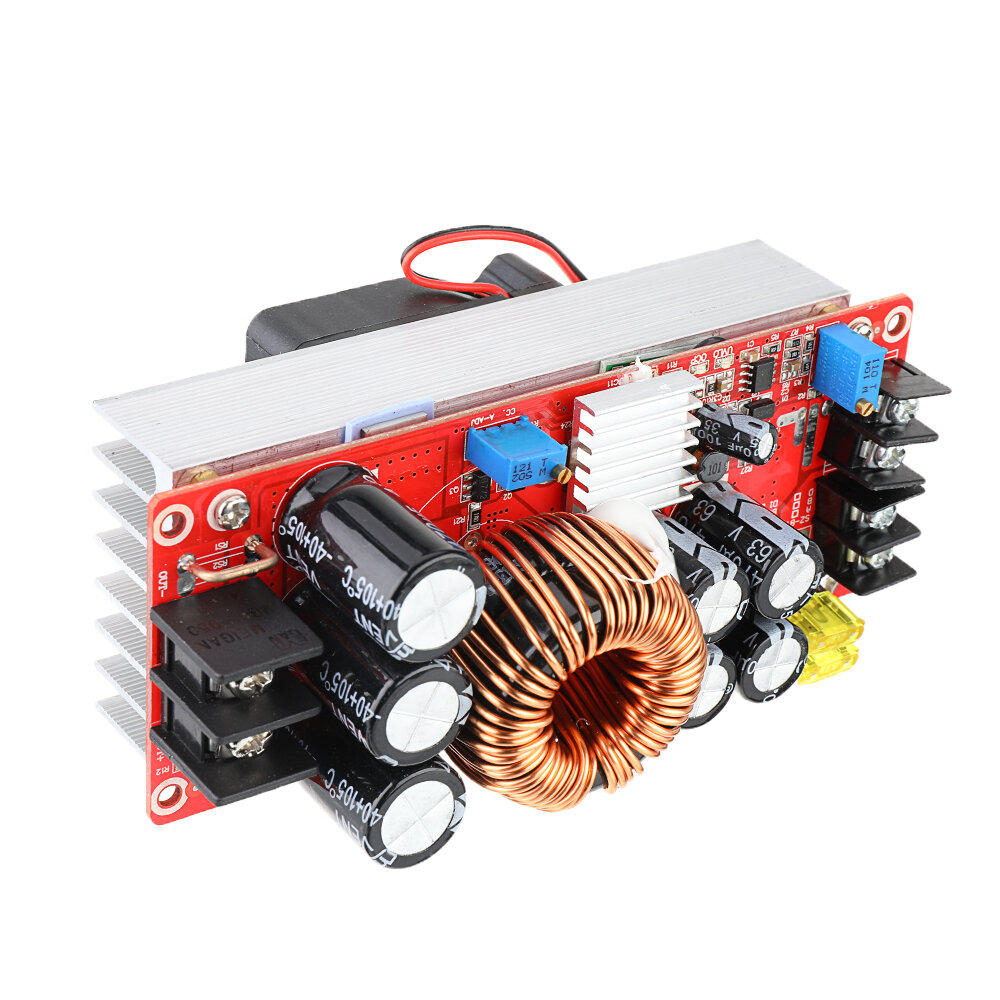DC10-60V 30A 1500W To 12-90V Boost Converter Step Up Power Supply Module - Image 2