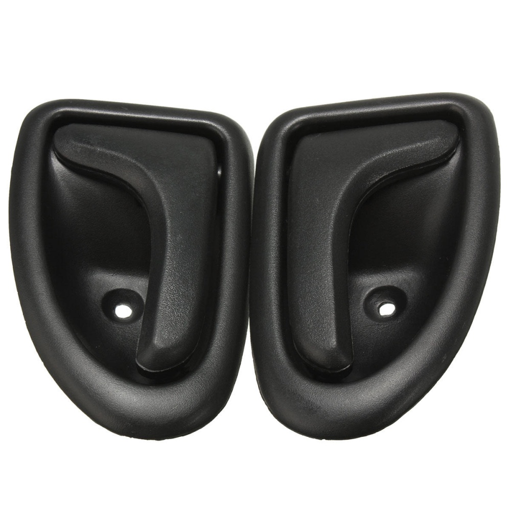 Black Plastic Interior Right Car Door Handle For Renault For Clio Megane Scenic - Left - Image 2