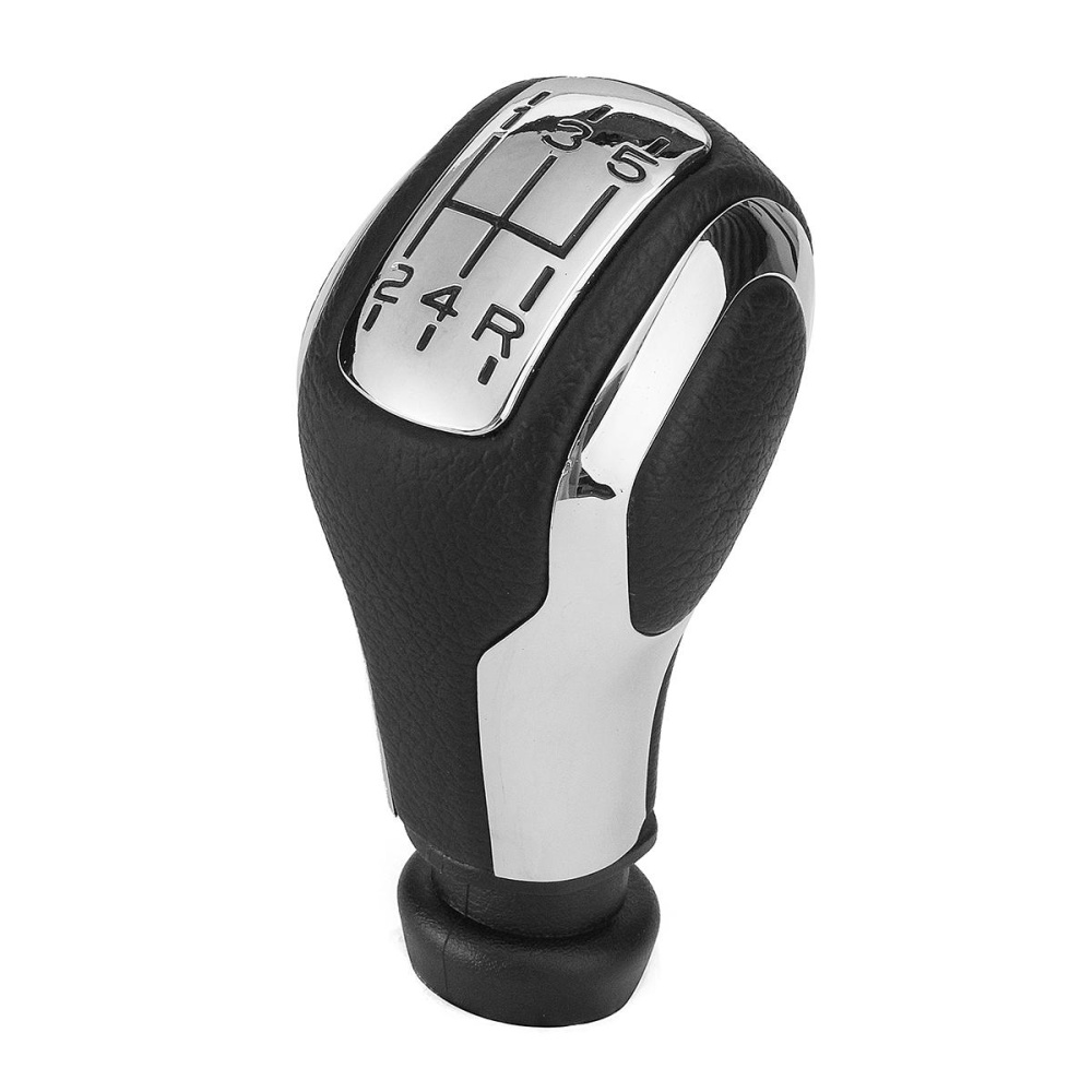 5 Speed Gear Stick Shift Knob Gaiter For Peugeot 207 Citroen C5 PU Leather - Image 2