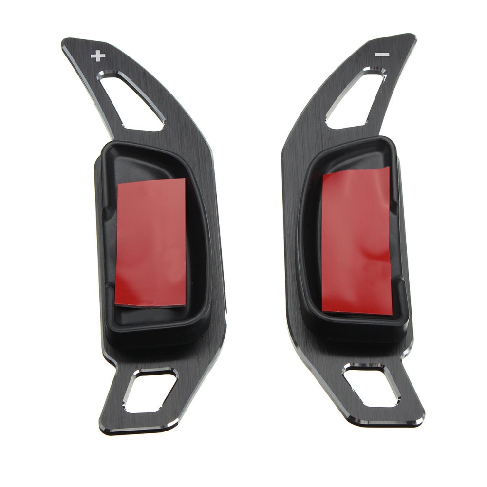 2Pcs Car Universal A/B Black Paddle Shifter Extension For Benz C Class W204 C180L C200L C260L 2008-2013 - B - Image 2