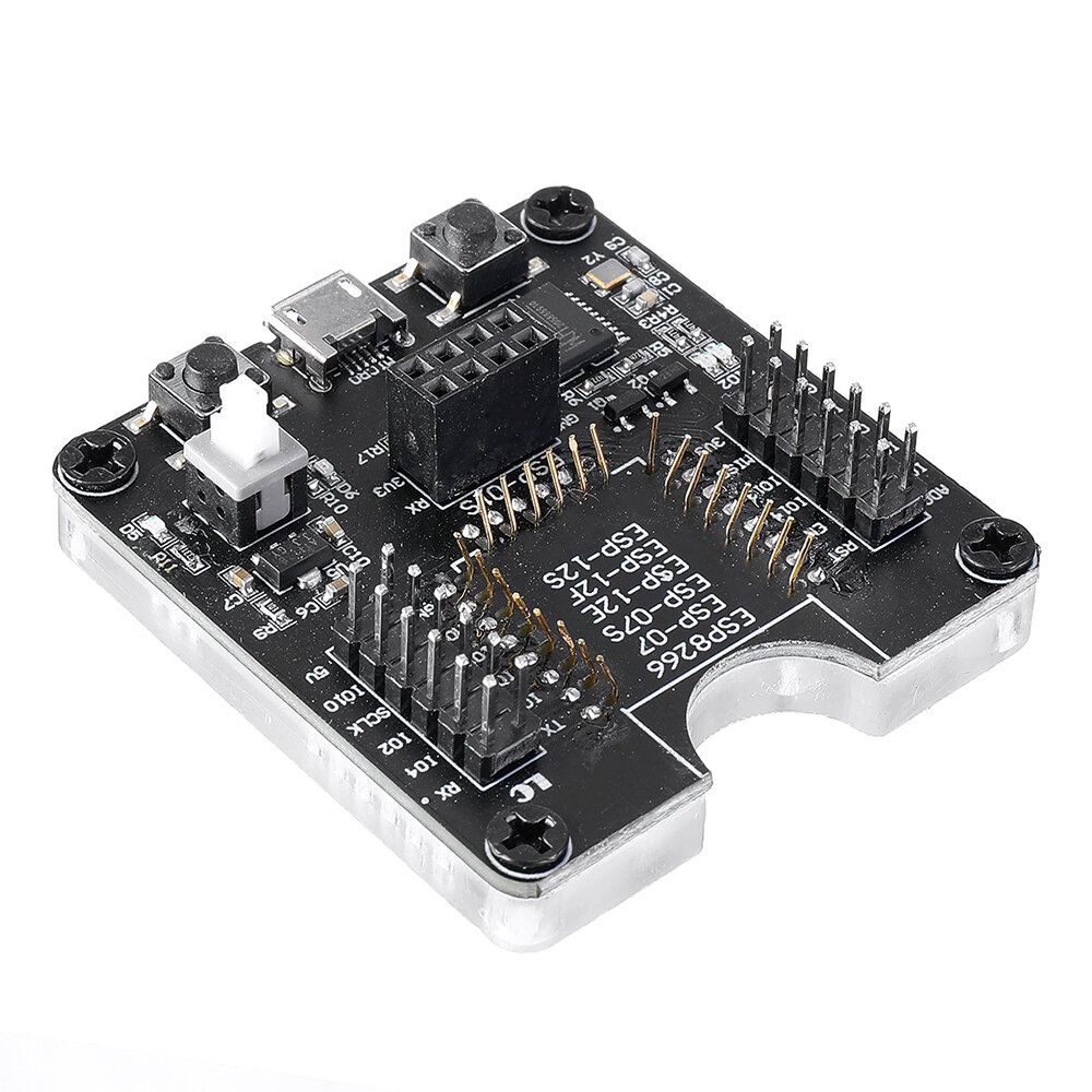 ESP8266 Test Board Burner Development Board WIFI Module For ESP-01 ESP-01S ESP-12E ESP-12F ESP-12S ESP-18T - Image 2