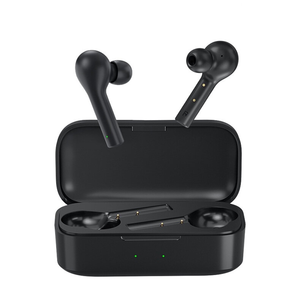 QCY T5 TWS bluetooth 5.0 Earphone HiFi Stereo AAC Smart Touch HD Calls Headphone from Eco-System - Black