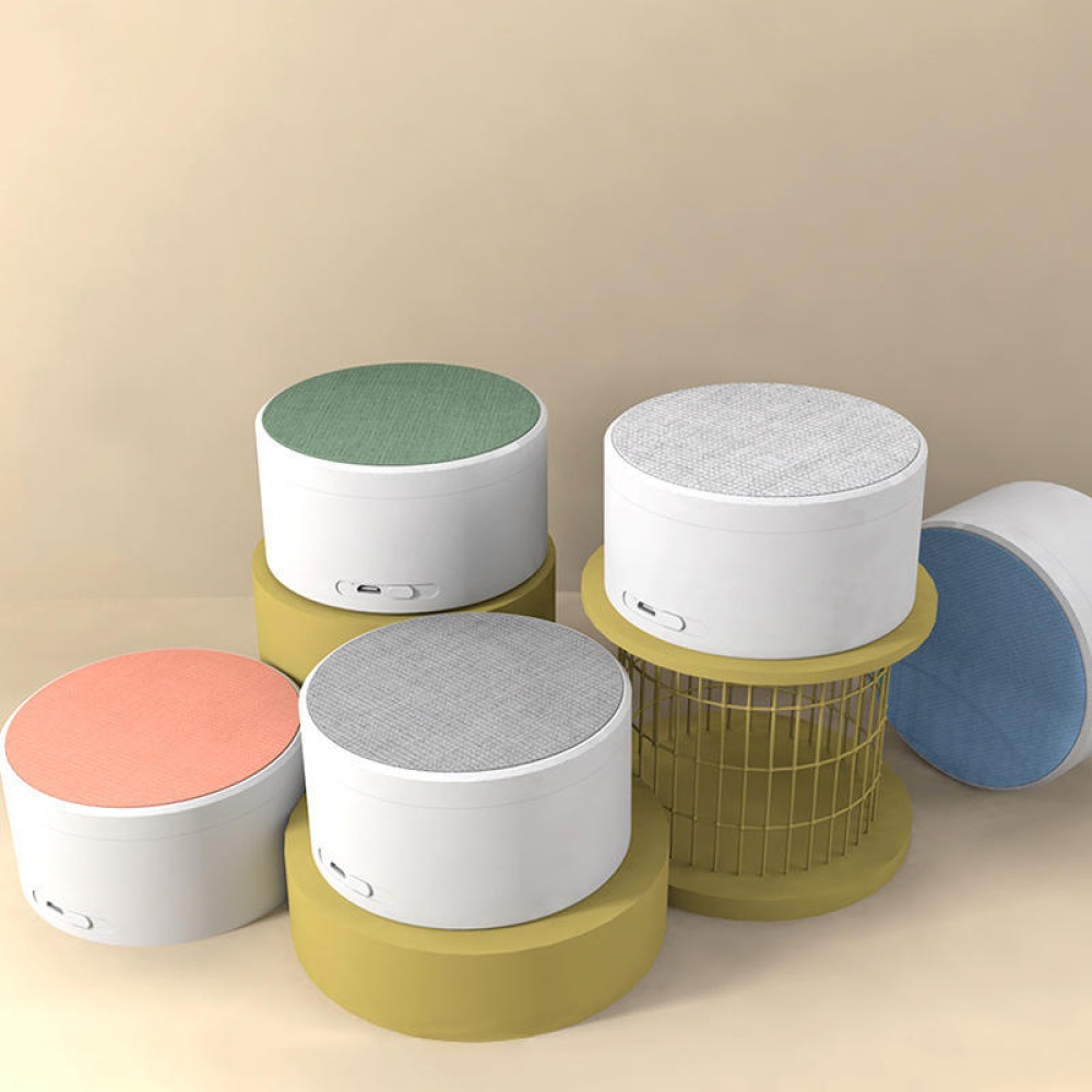 K15 Mini Fabric Wireless Bluetooth 4.2 Portable Outdoor Speaker, 10m Transmission Distance - Grey