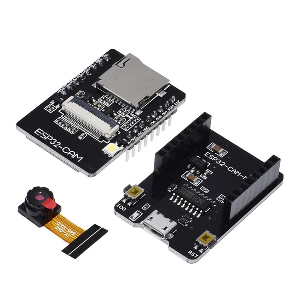 5PCS ESP32-CAM-MB-WiFi MICRO USB ESP32 Serial to WiFi ESP32 CAM Development Board CH340G 5V Bluetooth+OV2640 Camera - Image 2