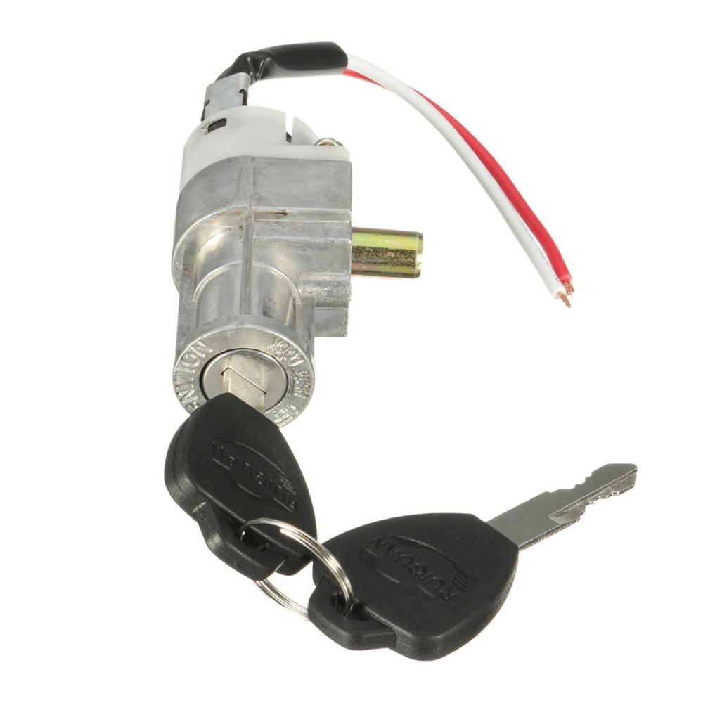 Battery Chager Mini Lock with 2 keys For Motorcycle Electric Bike Scooter E-bike - Image 2