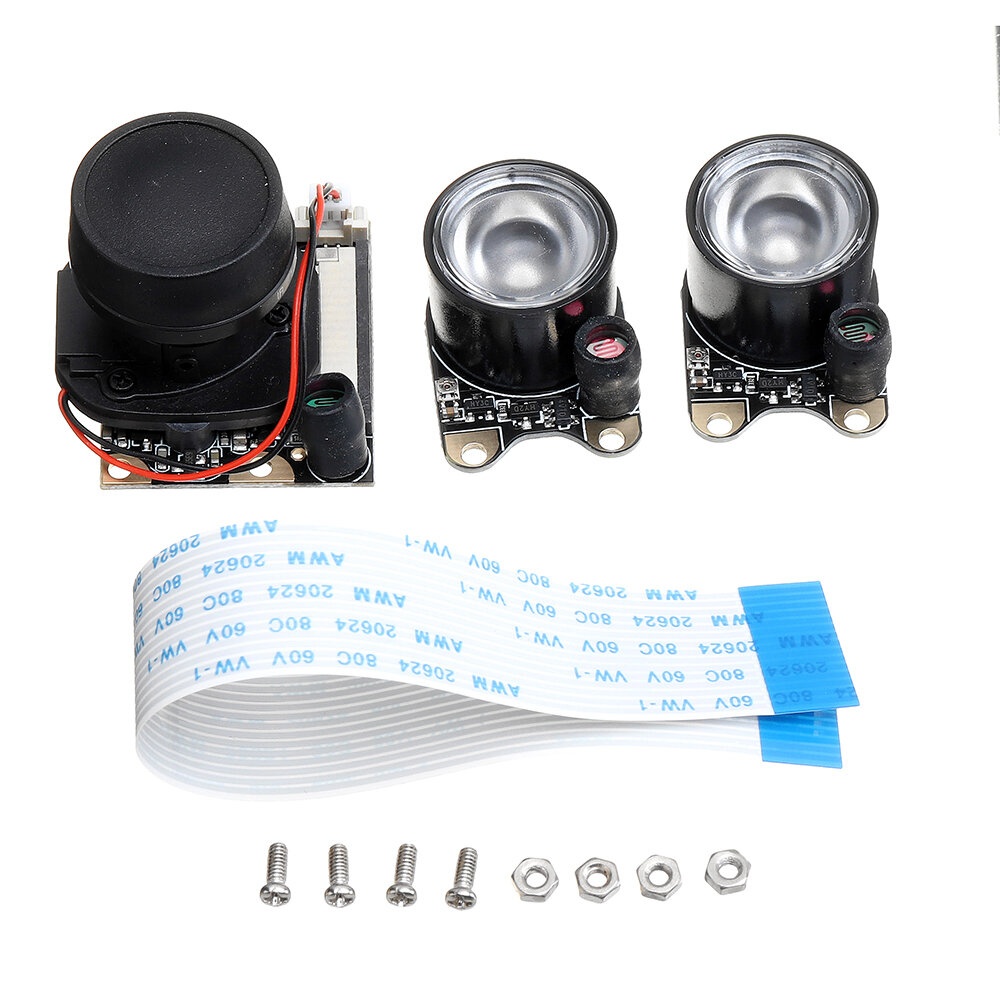 5MP Camera Module 5 Megapixel 175° Focal Adjustable Length Night Vision NoIR Camera with Automatic IR-CUT - Image 2