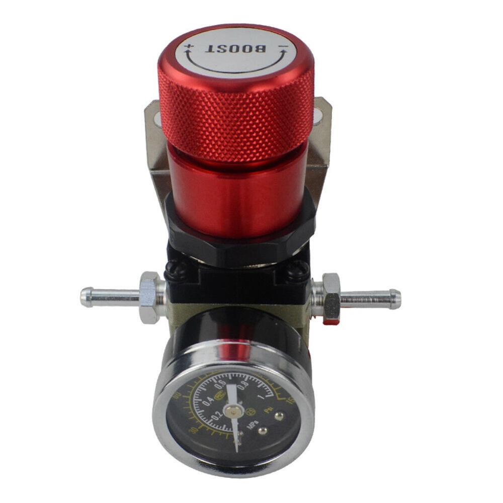 1-150 PSI Universal Car Adjustable Manual Gauge Turbo Boost Controller Red - Image 2