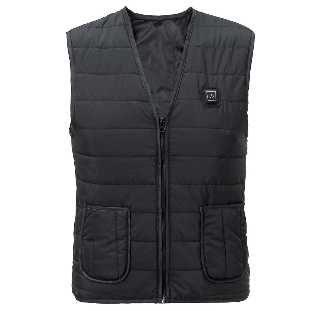 Electric 5V USB Heated Vest Winter Fast Warm-Up Coat Jacket 3 Adjustment Temp - M - Image 2