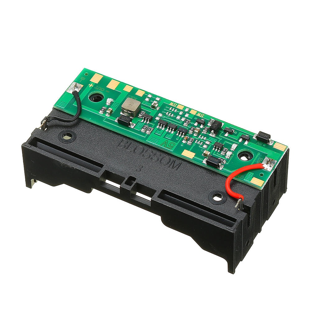 3pcs 5V 2*18650 Lithium Battery Charging UPS Uninterrupted Protection Integrated Board Boost Module With Battery Holder - Image 2