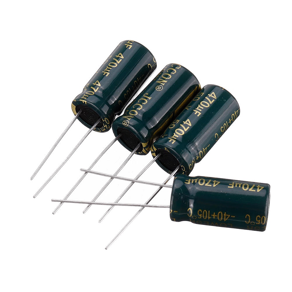 50Pcs 50V 470UF 10 x16MM High Frequency Low ESR Radial Electrolytic Capacitor - Image 2