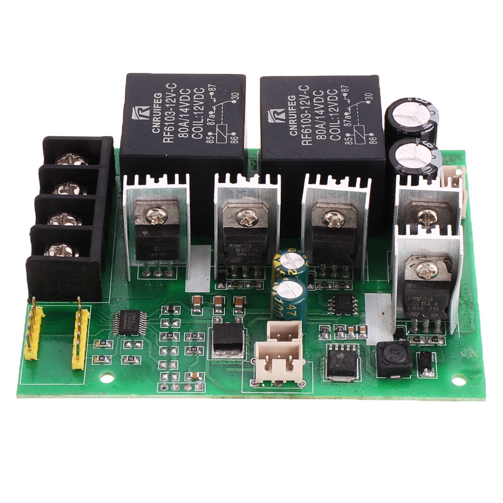 PWM DC Motor Governor 10V-55V 12V 24V 36V 48V 40A Motor Speed Control Module Controller with Display - Image 2