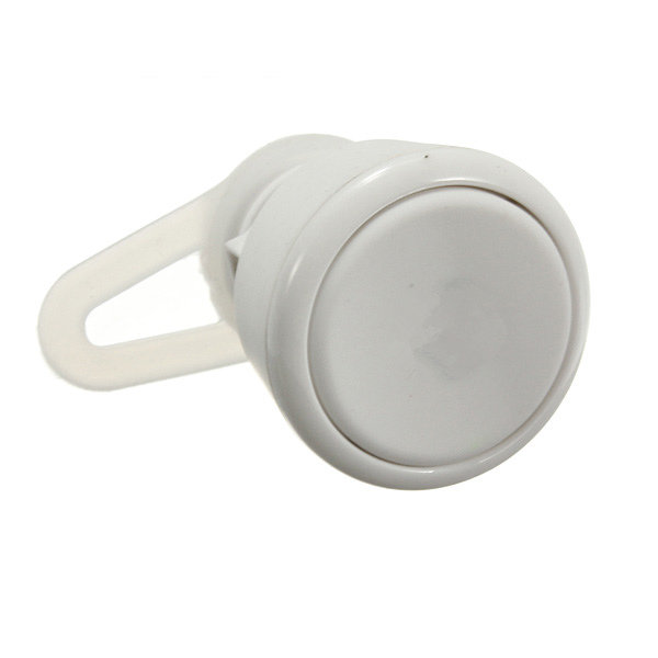 NEW World Smallest bluetooth Mono Headset For Smartphone - White