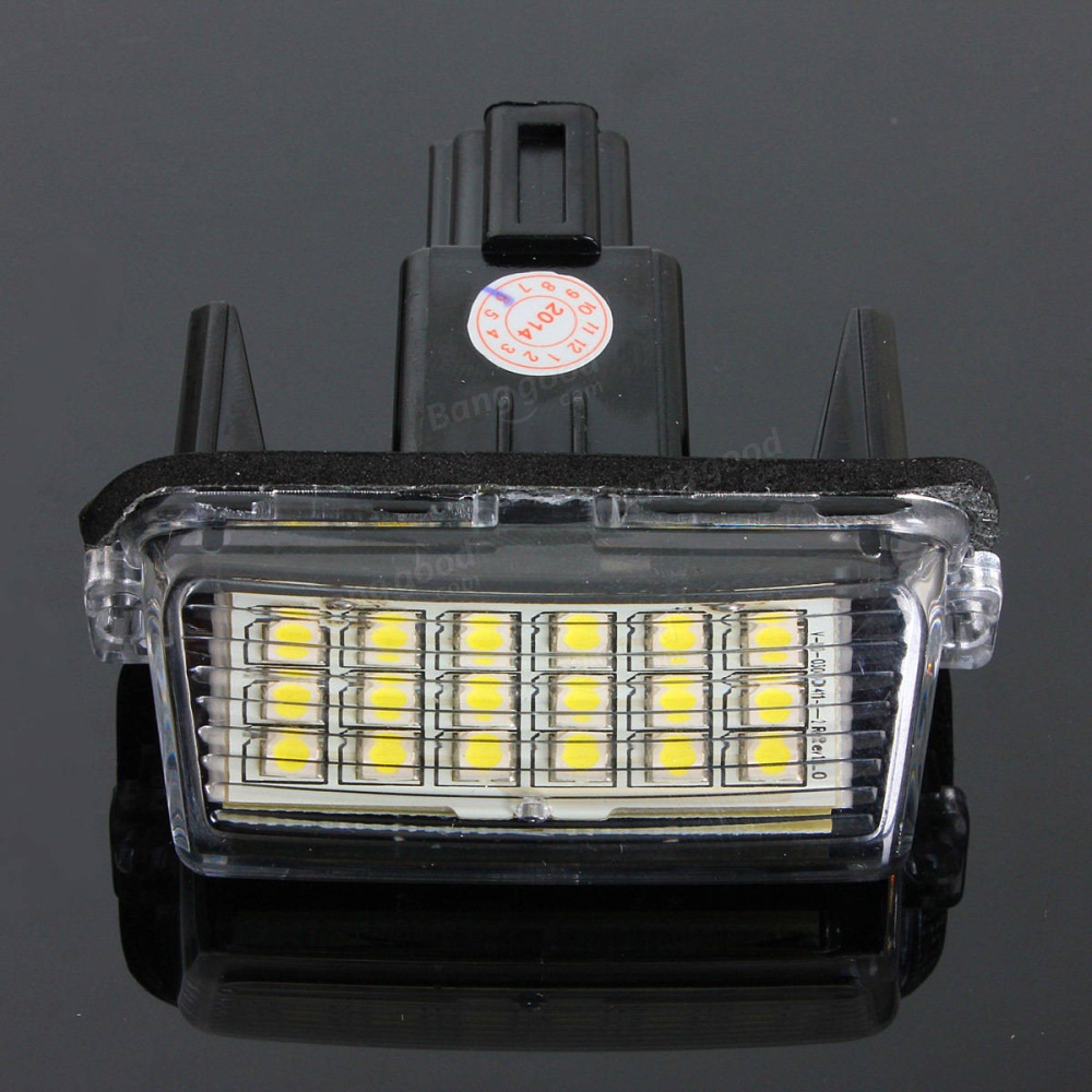 18 LEDs License Number Plate Car Lights Lamp for Toyota Camry Yaris - Image 2