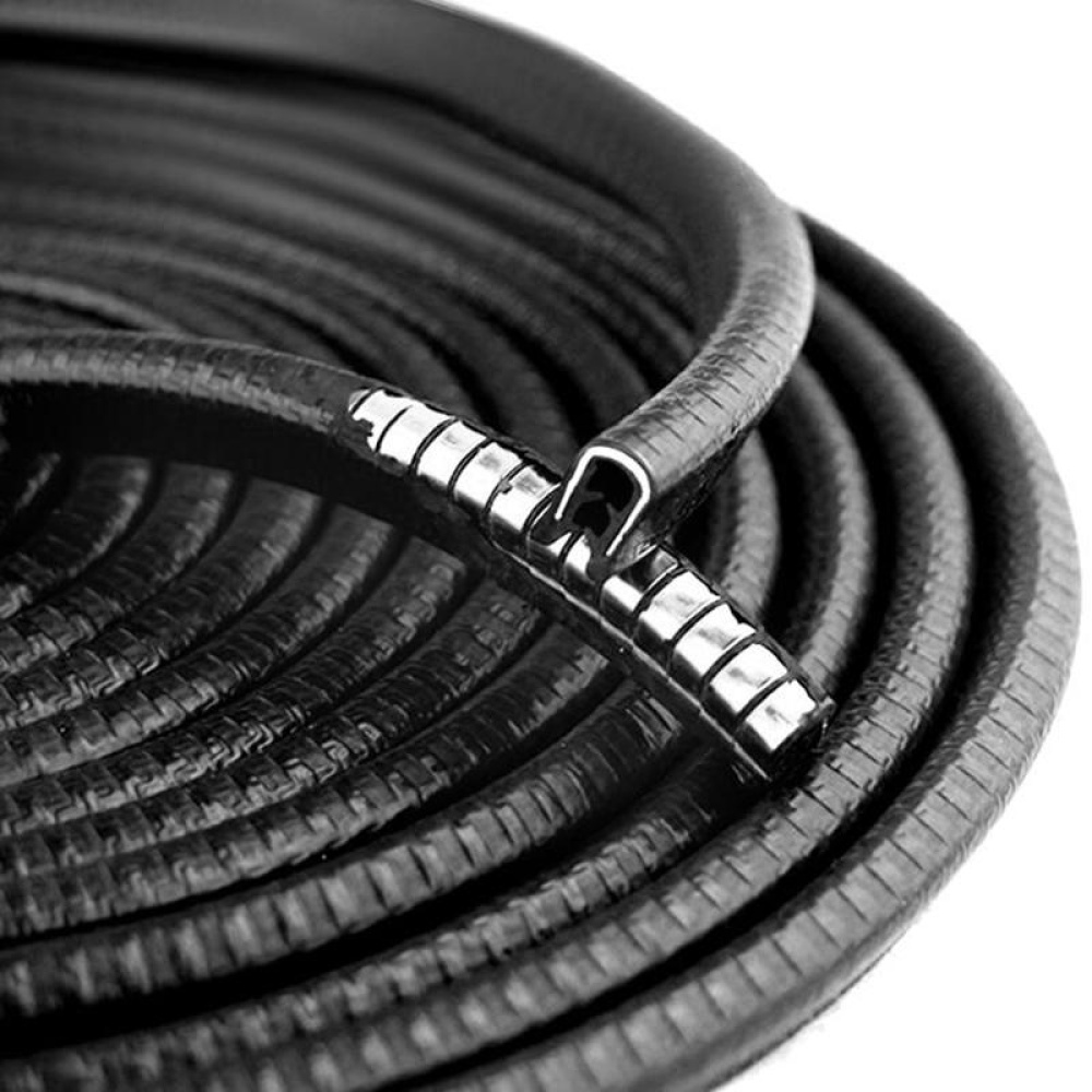 4M Car Door Black Rubber Edge Trim Protector - Image 2