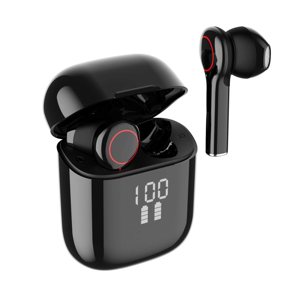Bakeey L31pro TWS bluetooth 5.0 Earphones Touch Digital Display Business Sports True Stereo Headset with Charging Box - Black