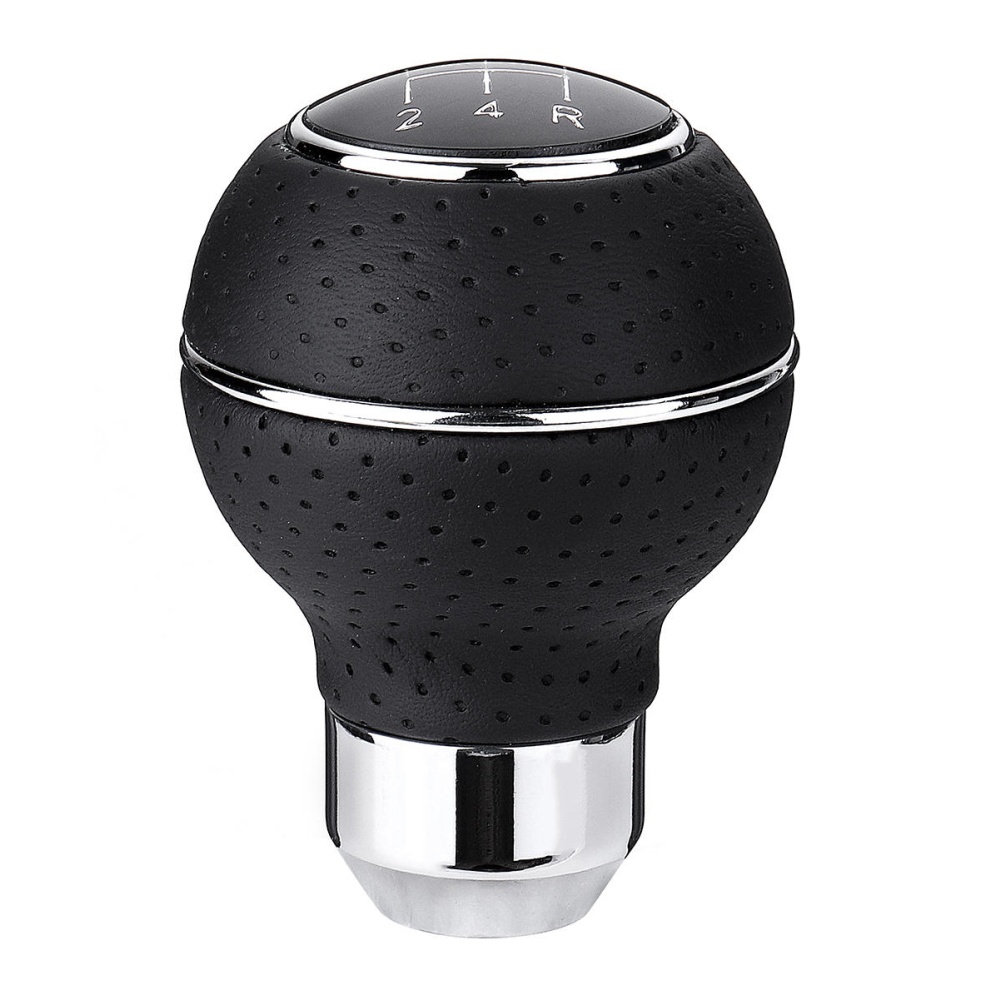 5 Speed Gear Shift Knob with Sleeve Adapter Lever Black for Ford Focus Mondeo Fiesta - Image 2