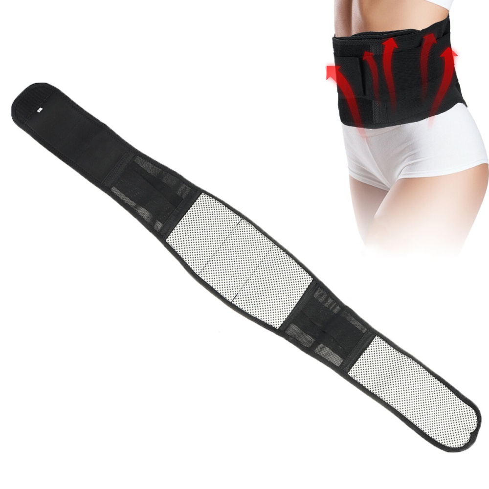 Removable Steel Bar Waist Self Therapy Back Waist Support Belt Keep Warm - L - Image 2