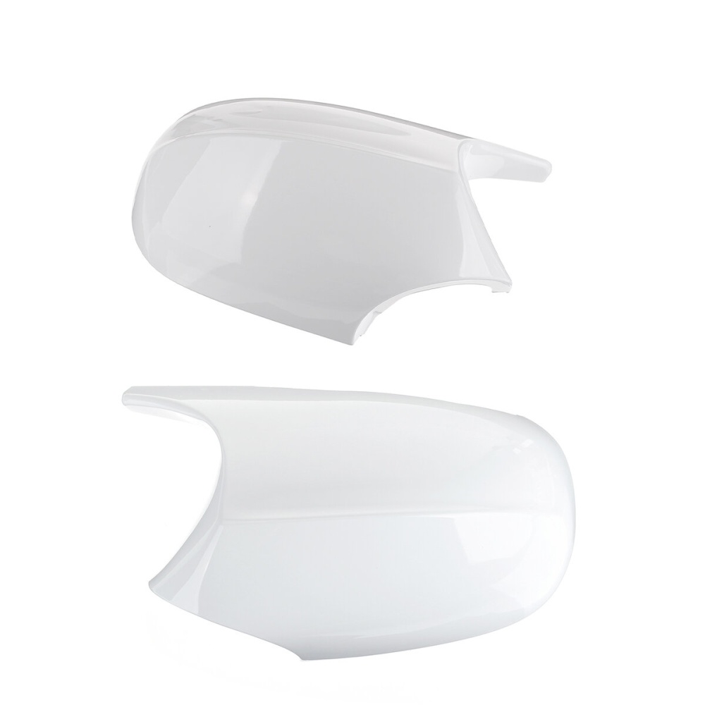 Rear View Mirror Cap Cover White For BMW E90 E91 2008-2011 E92 E93 2010-2013 M3 Sytle - Image 2