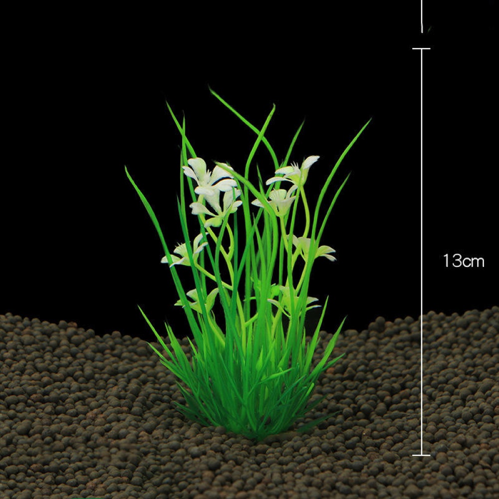 Artificial Plastic aquarium plants Grass for aquarium background FishTank Ornament Decorations - Image 2