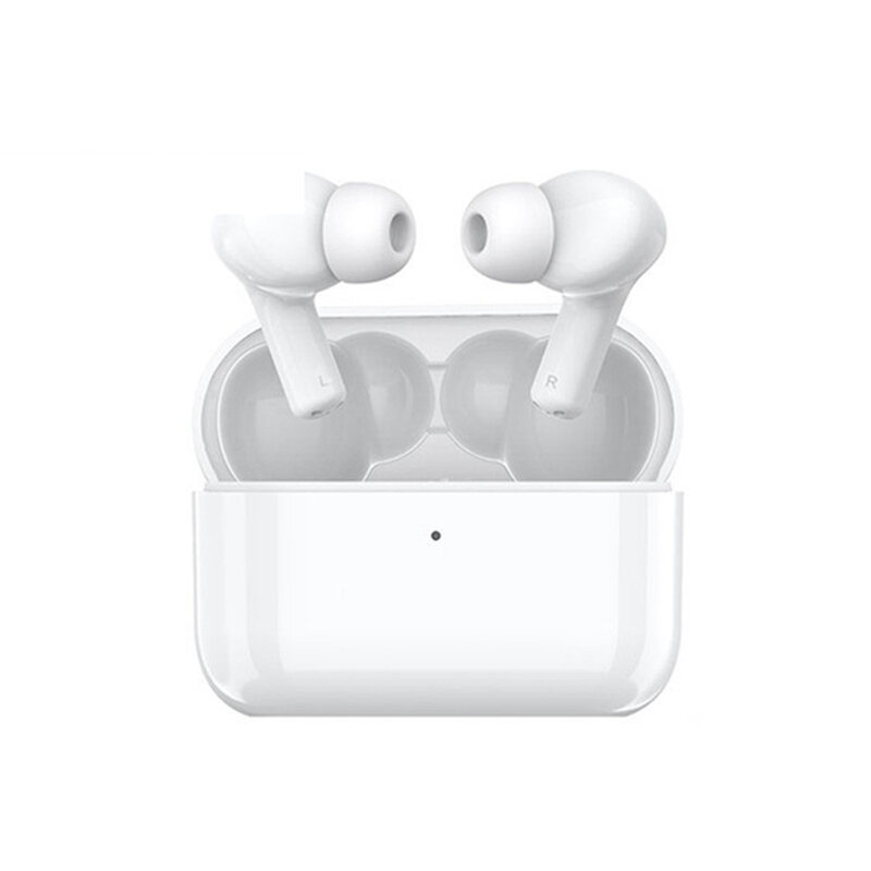 Huawei Honor X1 TWS Earbuds Wireless bluetooth 5.0 Earphone AAC HiFi Stereo Noise Cancelling 4 HD Mic Sport Headset Headphone with Mic - White