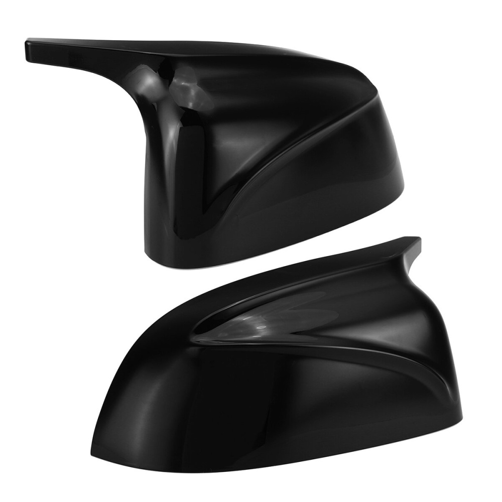 M Style Glossy Black Replacement Side Mirror Cover Caps For BMW X3 X4 X5 X6 X7 G01 G02 G05 G06 G07 2018-2020 - Image 2