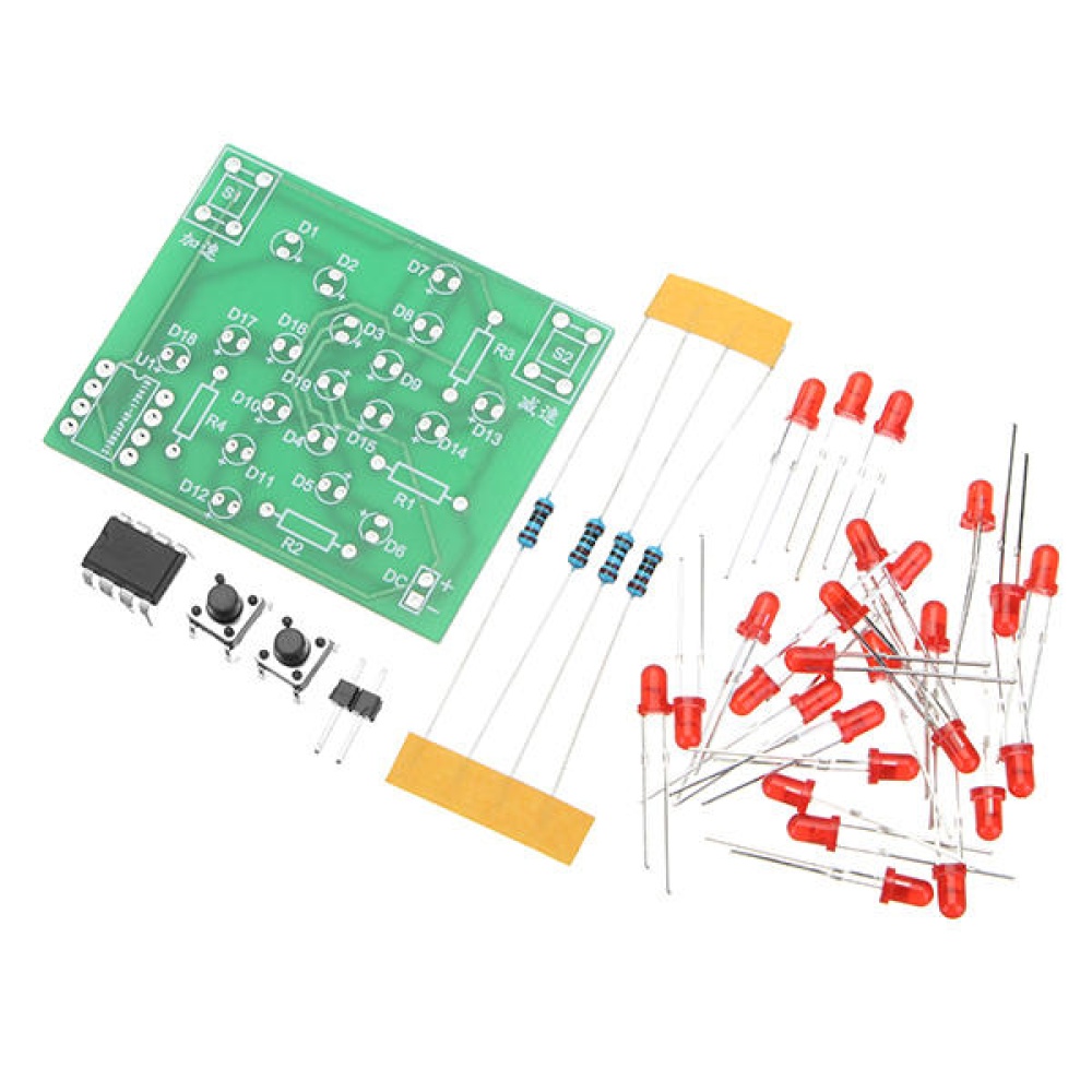 3pcs DC 5V DIY Electronic Windmill Training Kit Speed Adjustable MCU Course Design Set For Soldering - Image 2