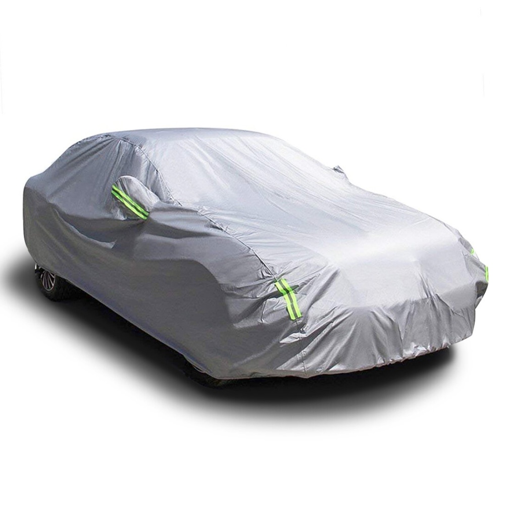 190T Universal Full SUV Cover Waterproof Dust-proof UV Resistant Outdoor M/L - M - Image 2