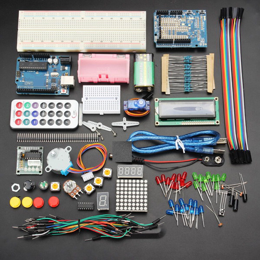 Geekcreit UNO R3 Basic Learning Starter Kits Upgrade Version for Arduino Carton Box Packaging