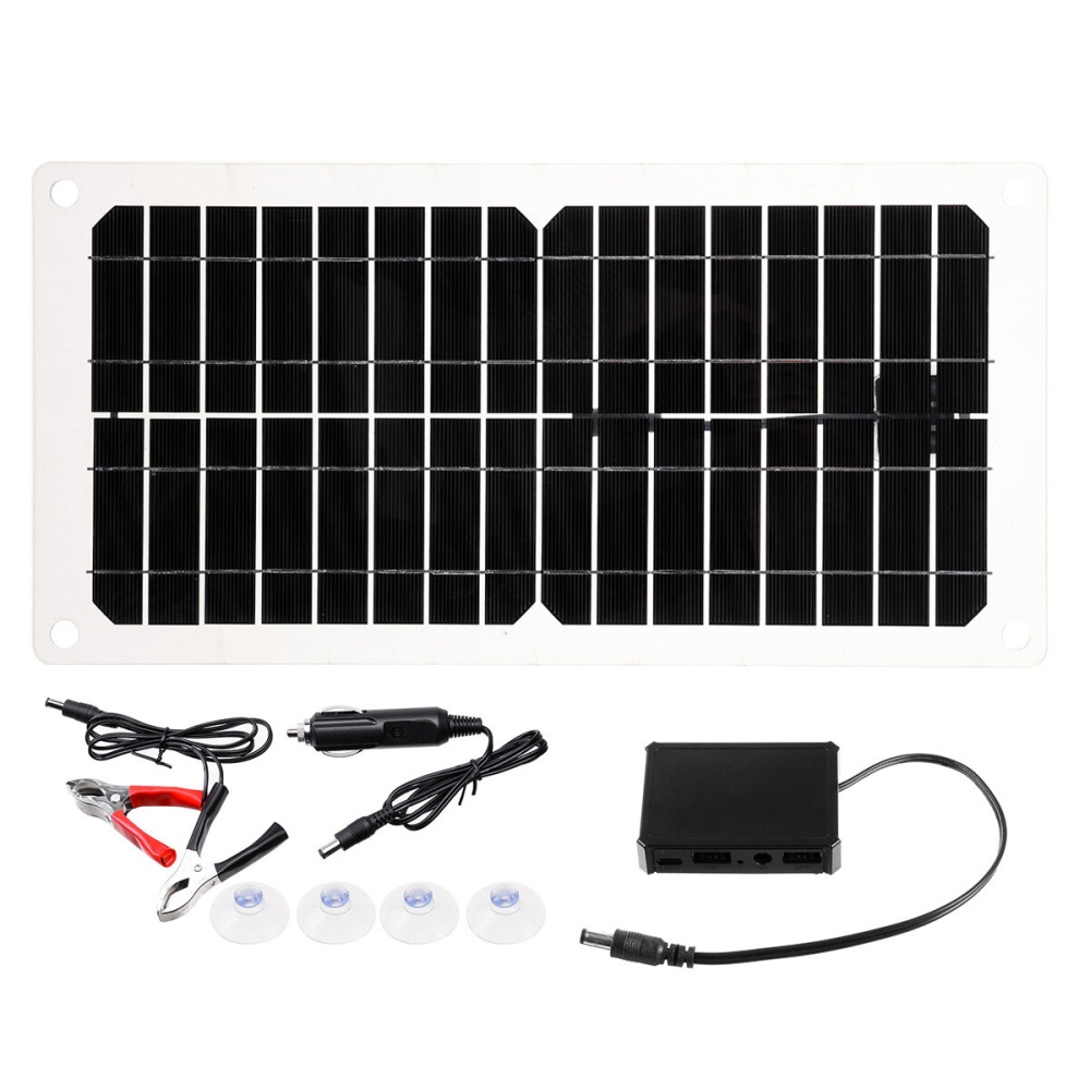 30W 18V Solar Panel Kit RV Photovoltaic System Solar Controller kit - 1 - Image 2