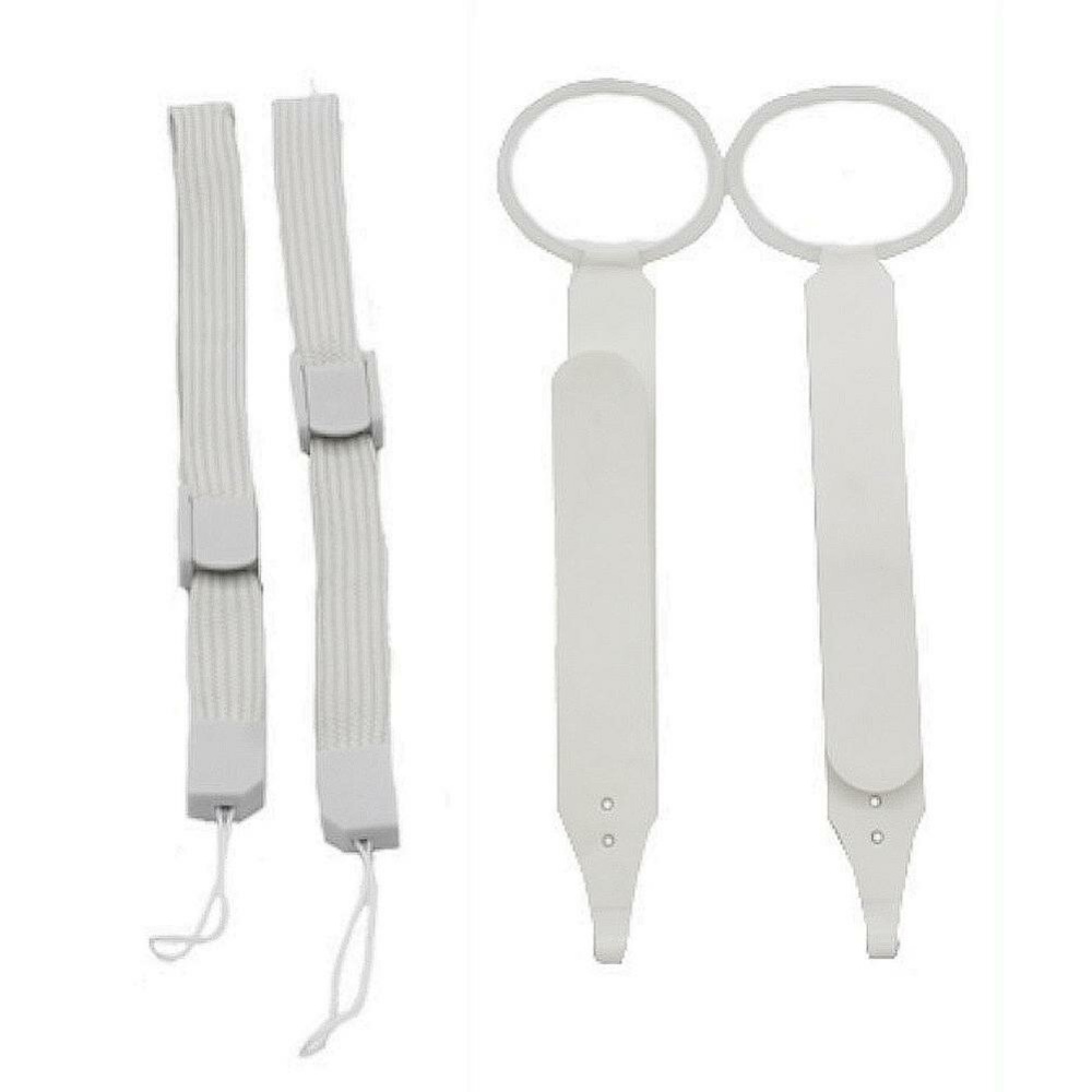 Anti-off Hand Knuckle Strap For Oculus Quest 2 VR Touch Controller Adjustable Handle Grip Wrist Belt Strap For Oculus Quest 2 - White