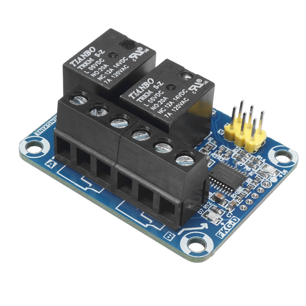 FKG-D 20A relais bicanal commutateur electronique modele avion telecommande contreleur unipolaire double jet